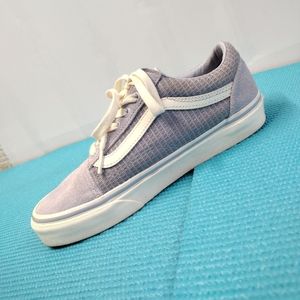 Vans Unisex Lace Up Lilac Suede / Gray MEN 5.5 WOMEN 7